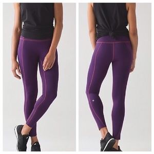 Purple lululemon leggings(like nothing 7/8 tight)